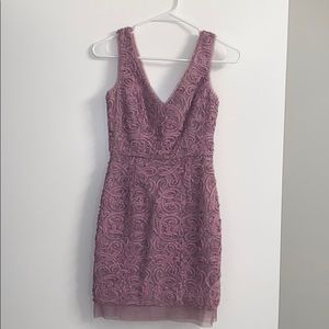BCBGMaxAzria Lilac Dress